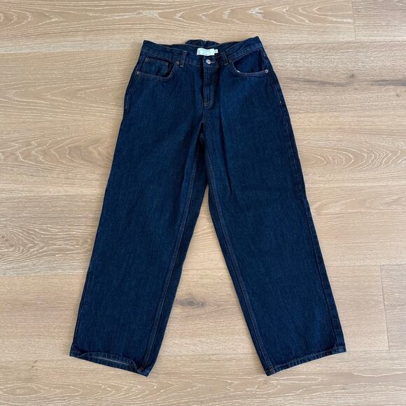 Topshop Denim - Topshop Jeans Cinch Low Rise Size 30 x 32 Blue